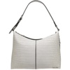 Dove Grey Sueded Croc