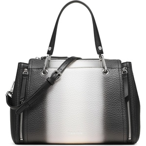 Calvin Klein Bubble Lamb Novelty Organization Satchel(Black Multi)