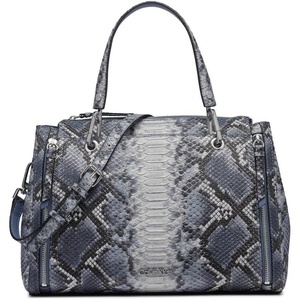 Calvin Klein Bubble Lamb Novelty Organization Satchel(Blue Multi)
