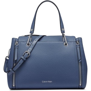 Calvin Klein Bubble Lamb Novelty Organization Satchel(Folkstone Grey)
