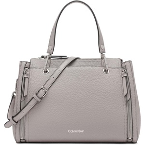 Calvin Klein Bubble Lamb Novelty Organization Satchel(Stone)