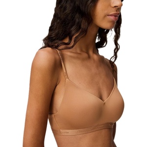 Calvin Klein Form to Body Lightly Lined Bralette(Sandalwood)