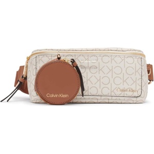 Calvin Klein Millie Novelty Belt(Vanilla/Khaki/Caramel)