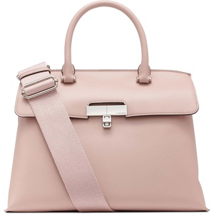 Calvin Klein Women’s Becky Turn Lock Satchel | Turn Lock(Rosewood)