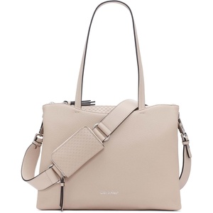 Calvin Klein Women’s Chrome Organizational 2 in 1 Tote | Organizational(Mushroom)