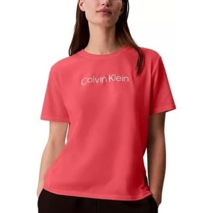 Calvin Klein Women’s Commuter Classic T-Shirt(Punch Pink)