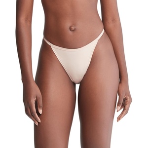 Calvin Klein Women’s Ideal Micro Low Rise String Thong(Cedar)