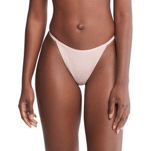 Calvin Klein Women’s Ideal Micro Low Rise String Thong(Subdued)