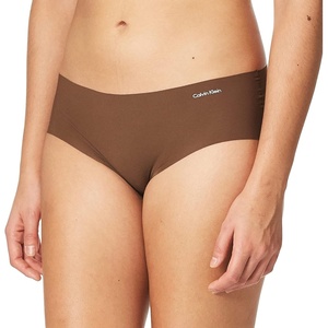 Calvin Klein Women’s Invisibles Hipster Panties(Chestnut)