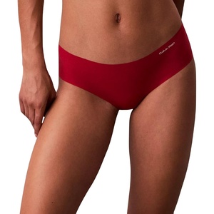 Calvin Klein Women’s Invisibles Hipster Panties(Red)