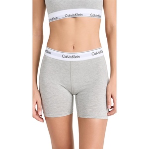 Calvin Klein Women’s Modern Cotton Boxer Brief(Grey Heather)