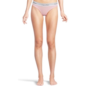 Calvin Klein Women’s Modern Cotton Stretch Bikini Panty(Buff Pink)