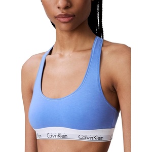 Calvin Klein Women’s Modern Cotton Unlined Wireless Bralette(Glacier)