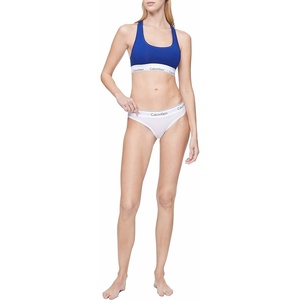 Calvin Klein Women’s Modern Cotton Unlined Wireless Bralette(Sailor Jim)