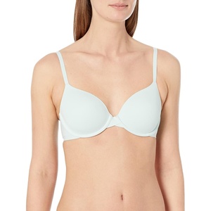 Calvin Klein Women’s Perfectly Fit Modern T-Shirt Bra(Aqua Blue)
