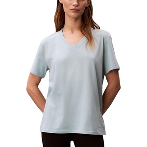 Calvin Klein Women’s Performance Classic Fit V-Neck Tee(Ether)