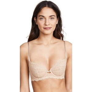 Calvin Klein Women’s Seductive Comfort Unlined Lace Bra(Bare)