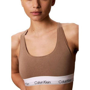 Icon Cotton Modal Unlined Bralette(Soft Mocha)