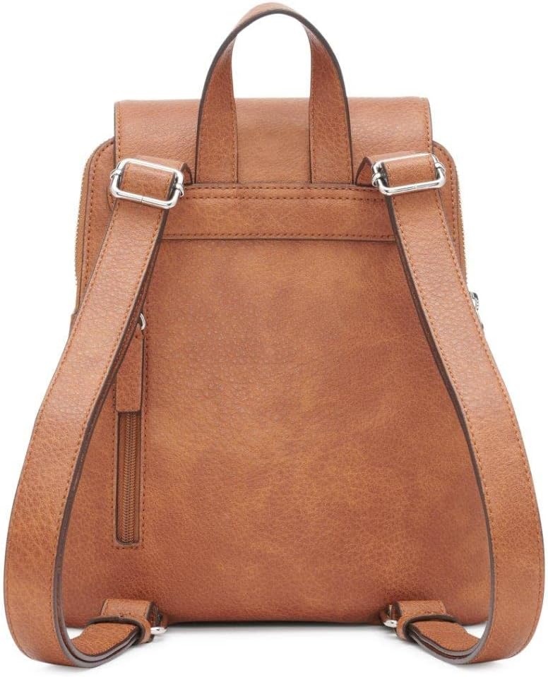 image:imageCalvin Klein Elaine Bubble Lamb Novelty Key Item Flap BackpackCaramel Mix