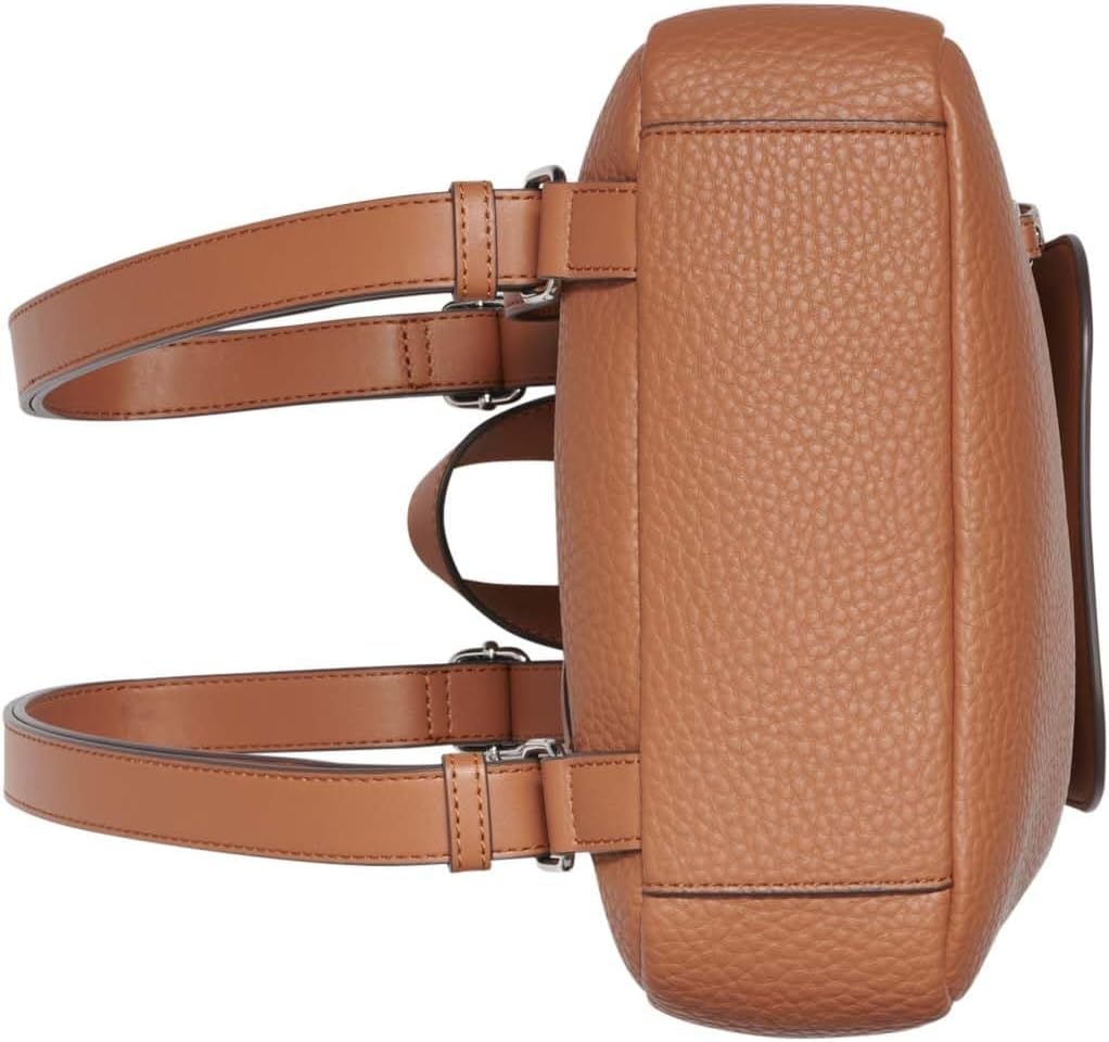 image:imageCalvin Klein Elaine Bubble Lamb Novelty Key Item Flap BackpackCore Caramel