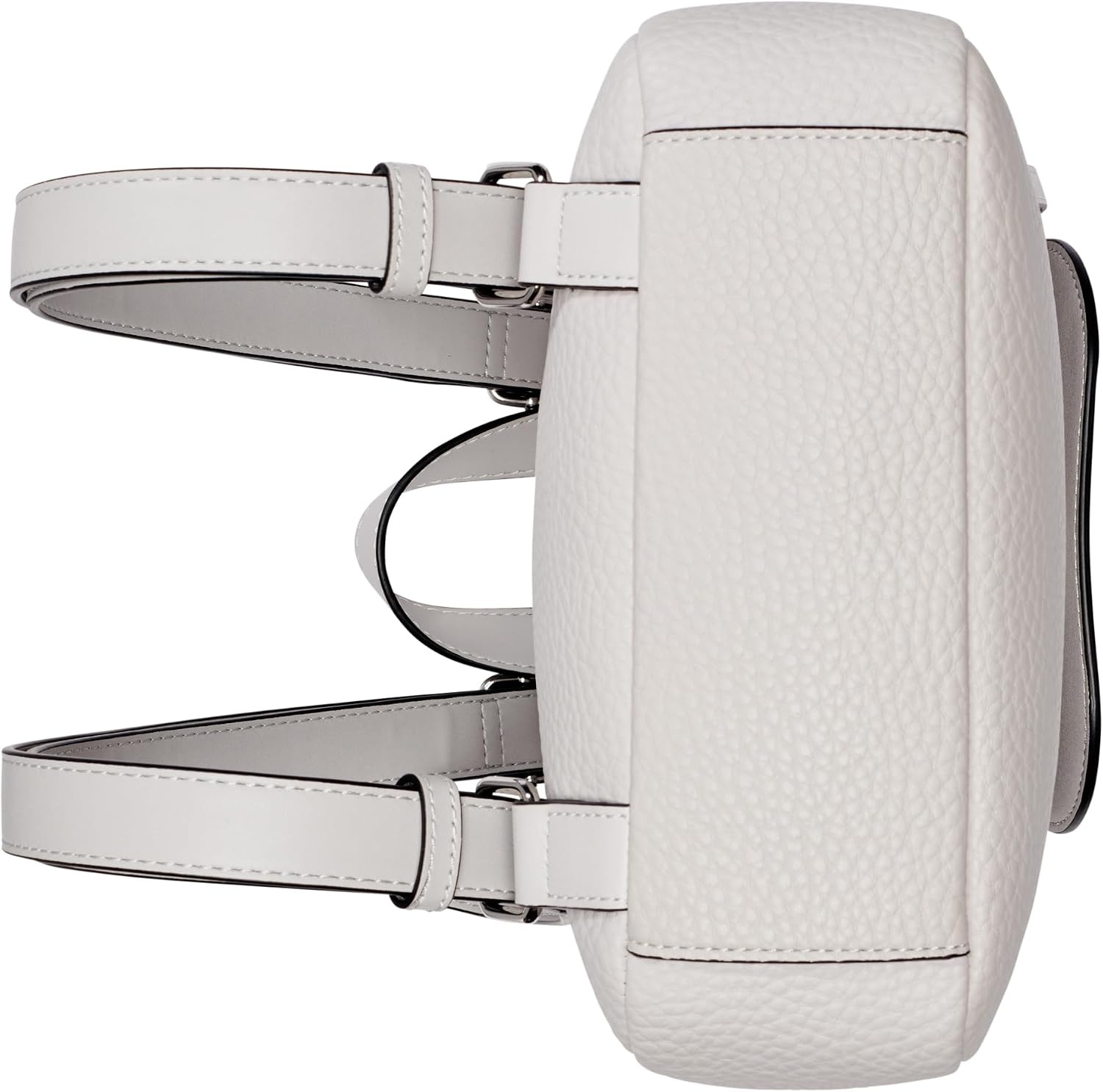 image:imageCalvin Klein Elaine Bubble Lamb Novelty Key Item Flap BackpackDove Grey