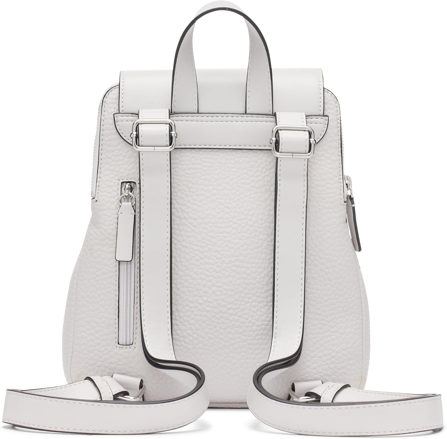image:imageCalvin Klein Elaine Bubble Lamb Novelty Key Item Flap BackpackDove Grey