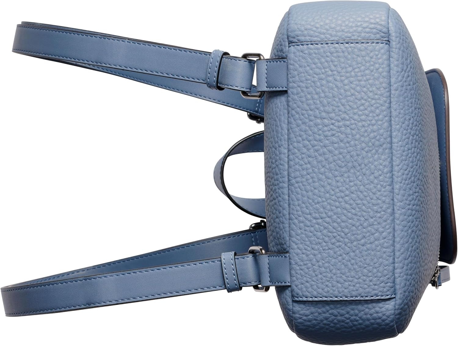 image:imageCalvin Klein Elaine Bubble Lamb Novelty Key Item Flap BackpackFlint Stone Blue