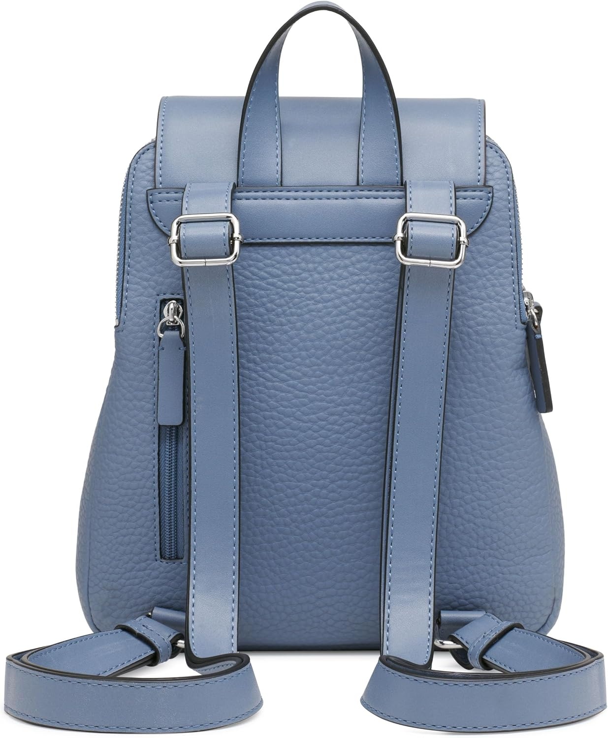 image:imageCalvin Klein Elaine Bubble Lamb Novelty Key Item Flap BackpackFlint Stone Blue
