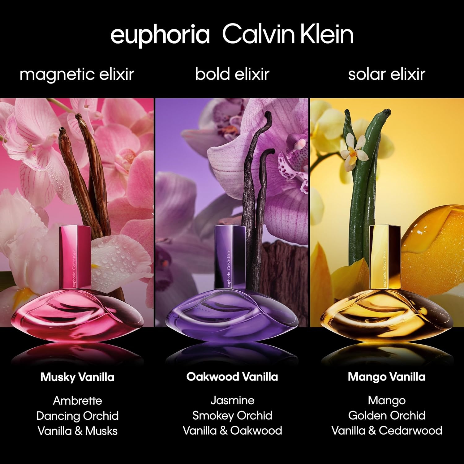 image:imageCalvin Klein Euphoria Solar Elixir Parfum Intense worn by Rosalia Ambery Perfume for Women With Mango Golden Orchid Vanilla amp Cedarwood LongLasting Fragrance033 Fl Oz Pack of 1