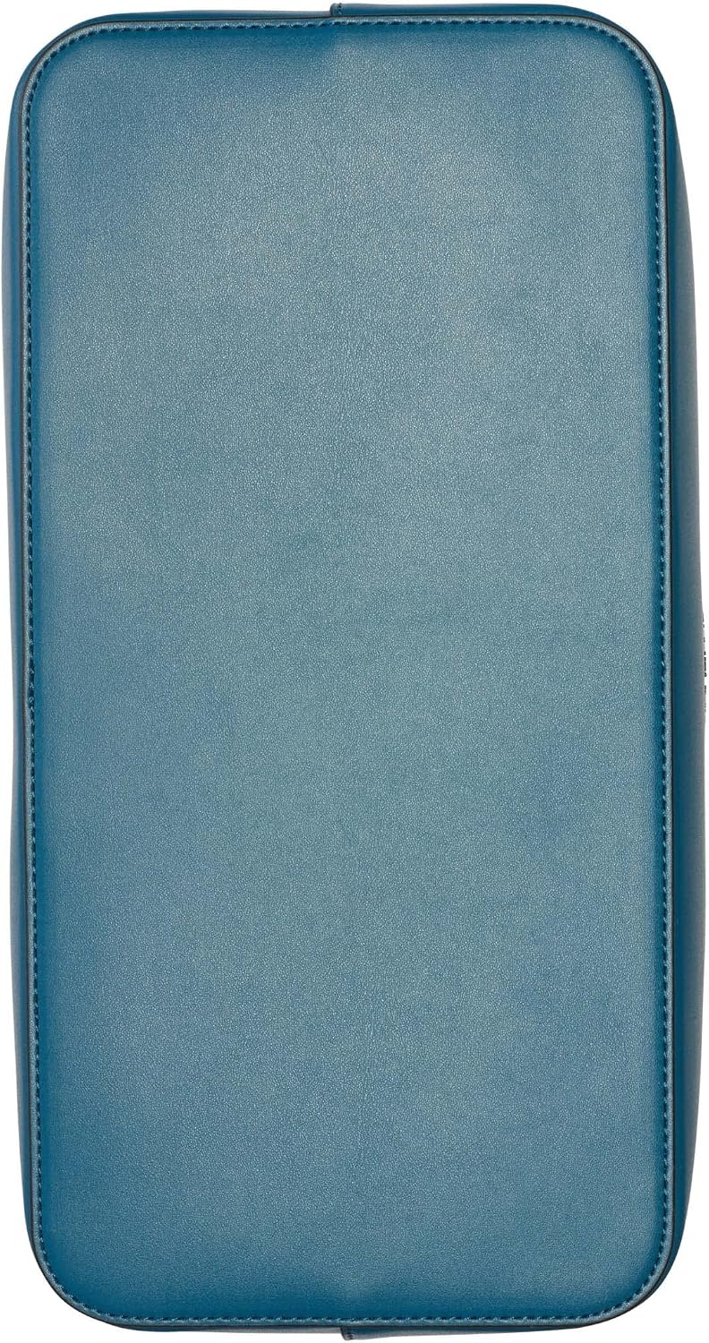image:imageCalvin Klein Gabrianna Bubble Lamb NorthSouth Key Item ToteAegean Blue Woven