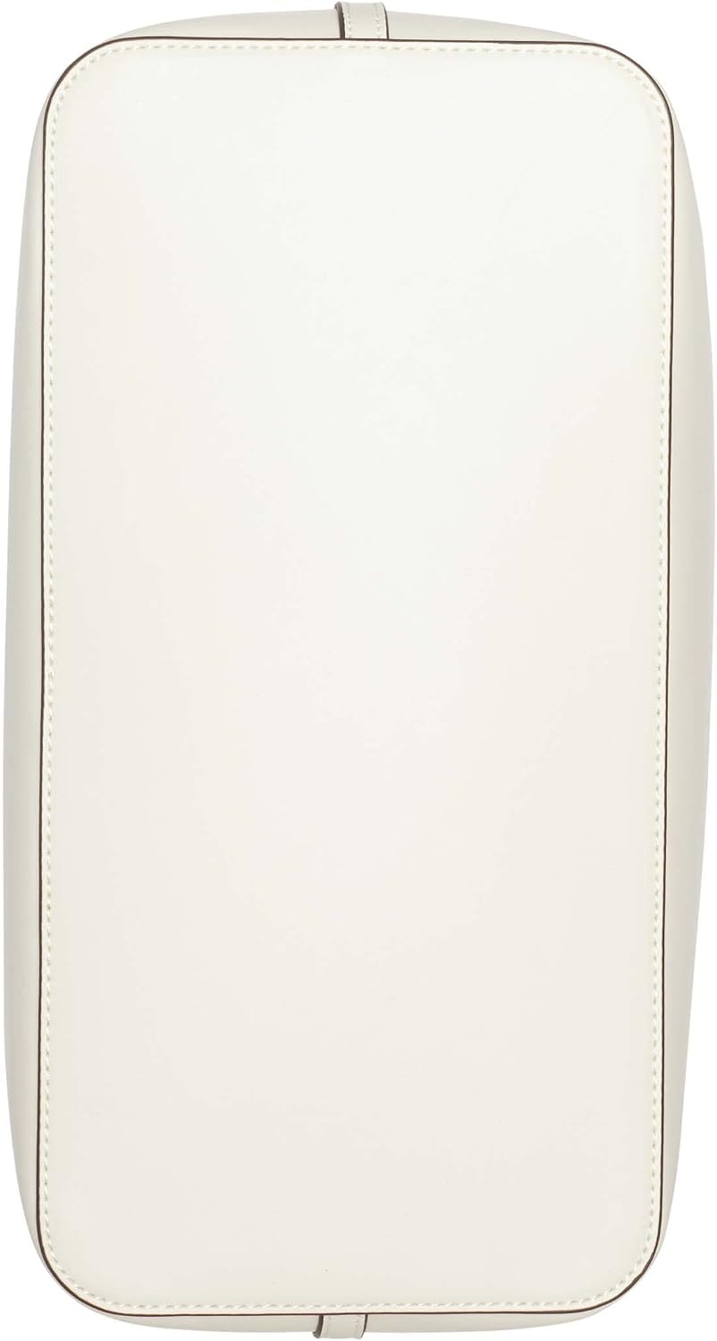 image:imageCalvin Klein Gabrianna Bubble Lamb NorthSouth Key Item ToteCherub White Mixed