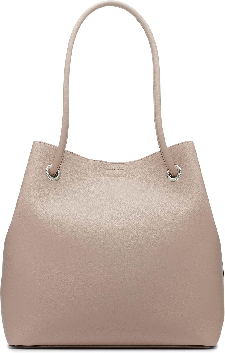 image:imageCalvin Klein Gabrianna Bubble Lamb NorthSouth Key Item ToteGoat 1
