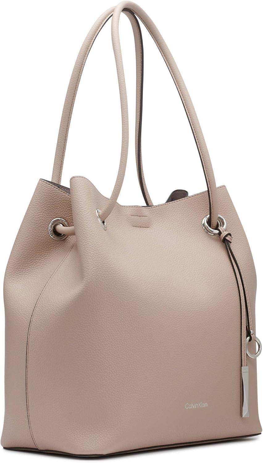 image:imageCalvin Klein Gabrianna Bubble Lamb NorthSouth Key Item ToteGoat 1