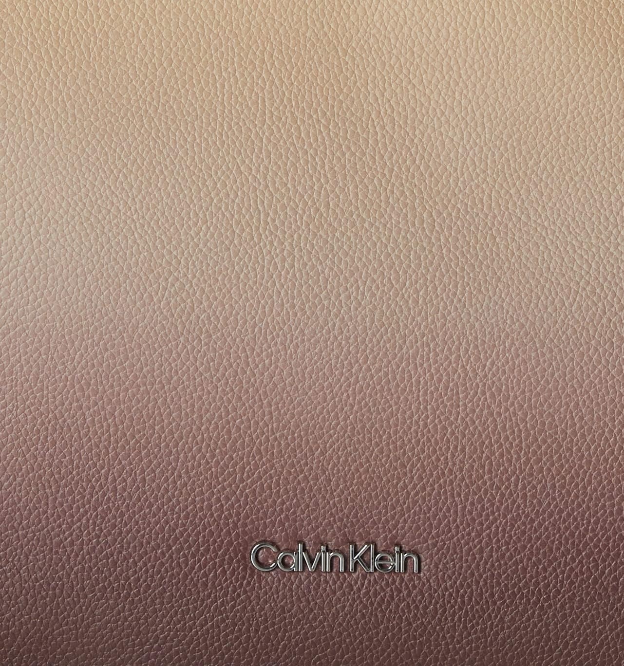 image:imageCalvin Klein Gabrianna Bubble Lamb NorthSouth Key Item ToteGoat Multi