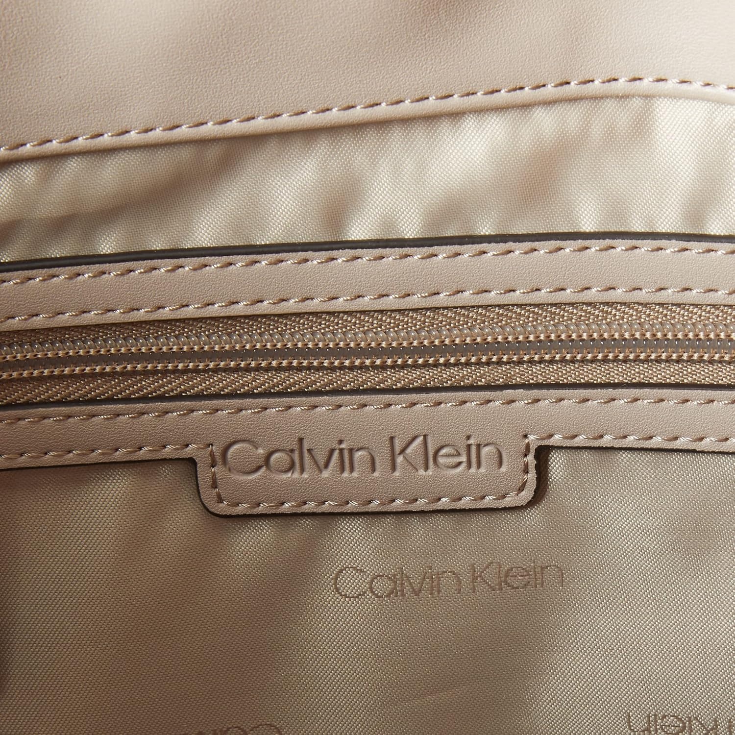 image:imageCalvin Klein Gabrianna Bubble Lamb NorthSouth Key Item ToteGoat Multi