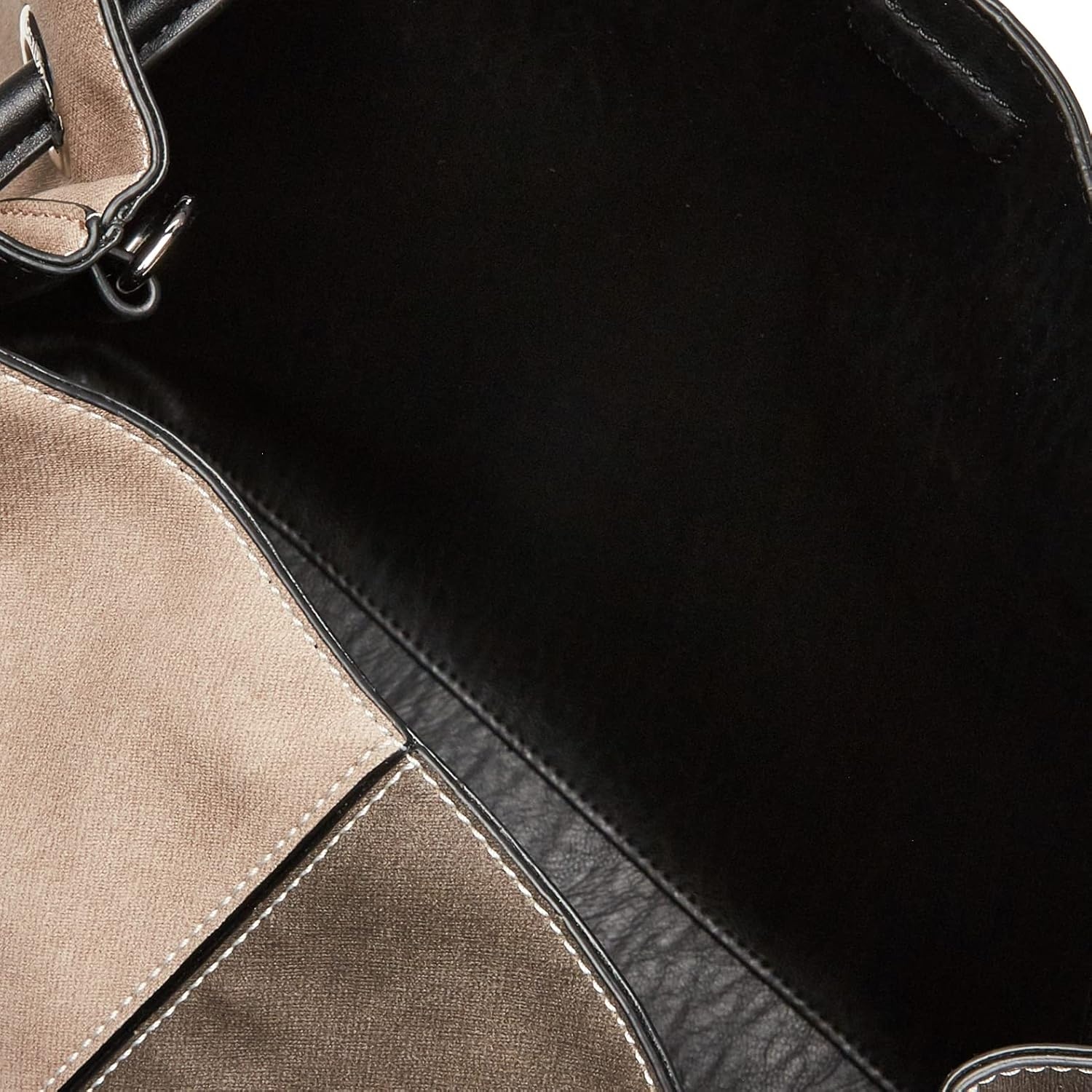 image:imageCalvin Klein Gabrianna Bubble Lamb NorthSouth Key Item ToteGrey Combo