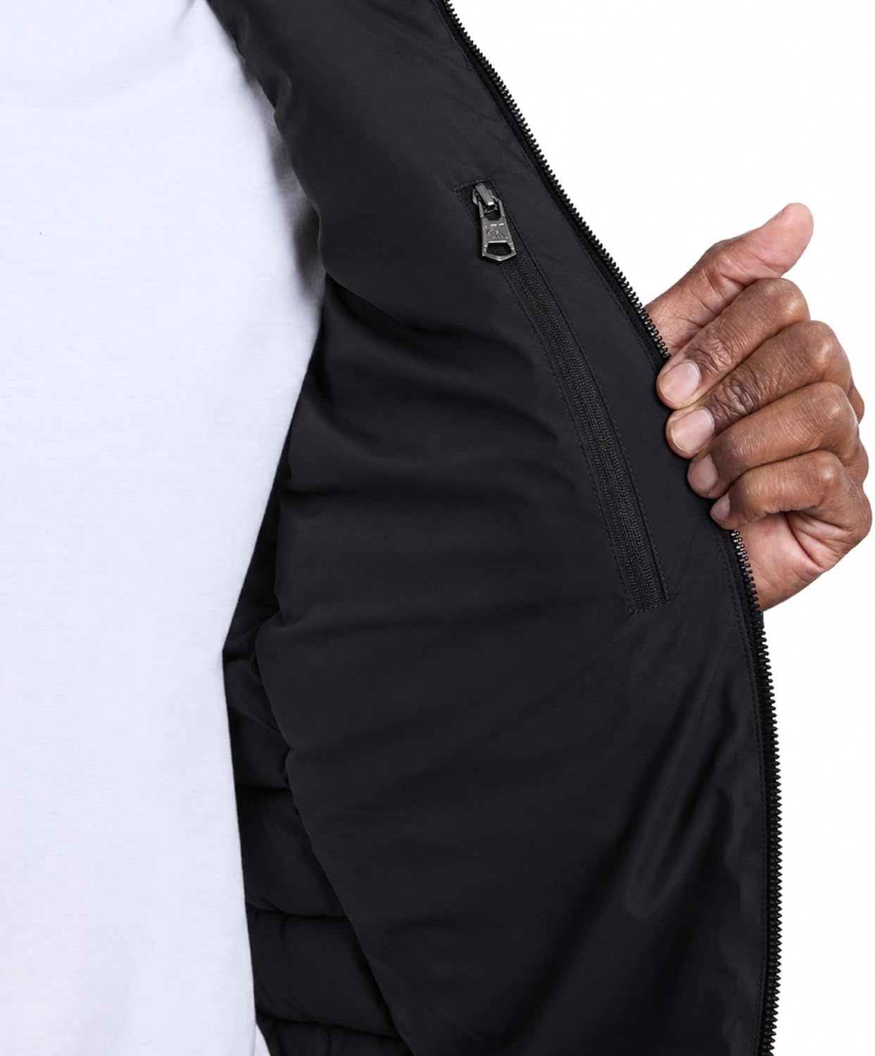 image:imageCalvin Klein Mens Full Zip Down Puffer CoatBlack