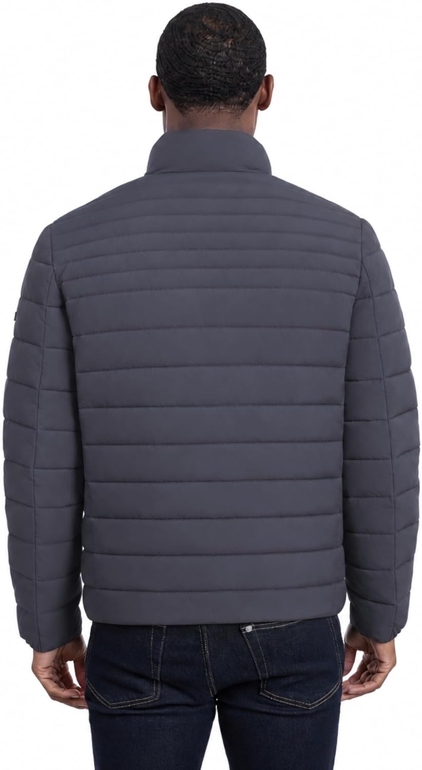 image:imageCalvin Klein Mens Full Zip Down Puffer CoatIron