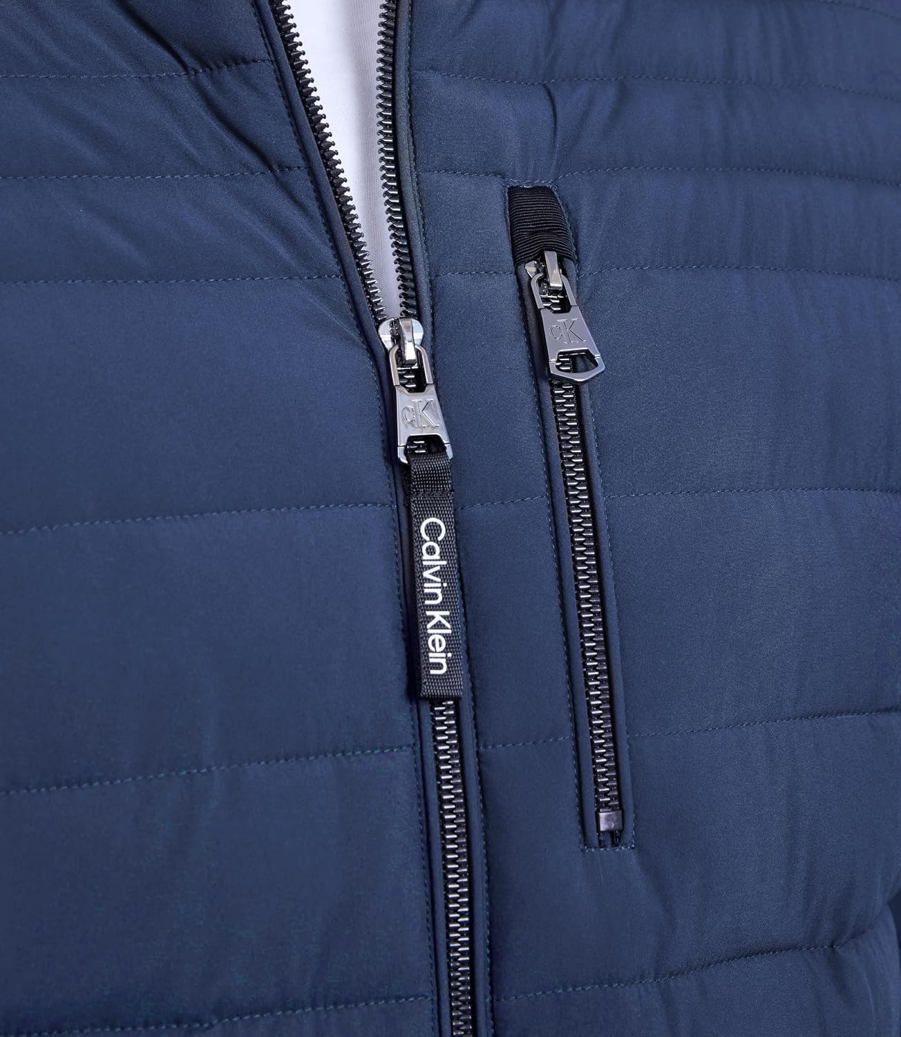 image:imageCalvin Klein Mens Full Zip Down Puffer CoatNavy