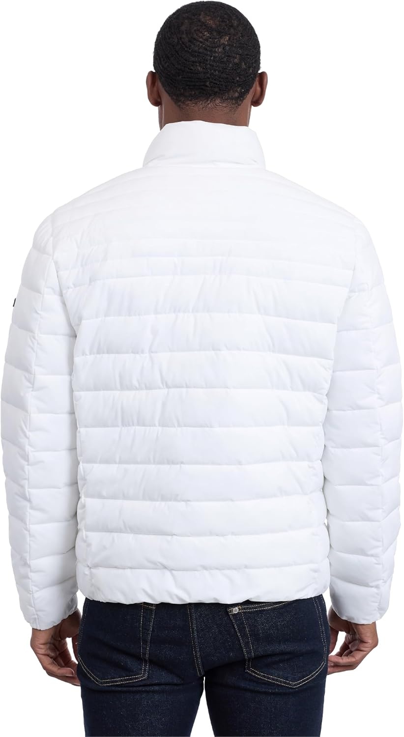 image:imageCalvin Klein Mens Full Zip Down Puffer CoatWhite