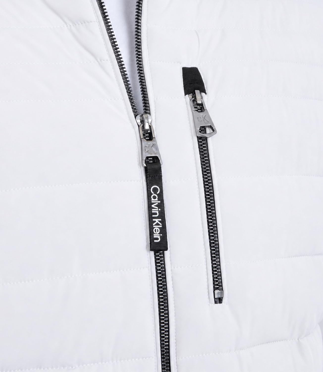 image:imageCalvin Klein Mens Full Zip Down Puffer CoatWhite