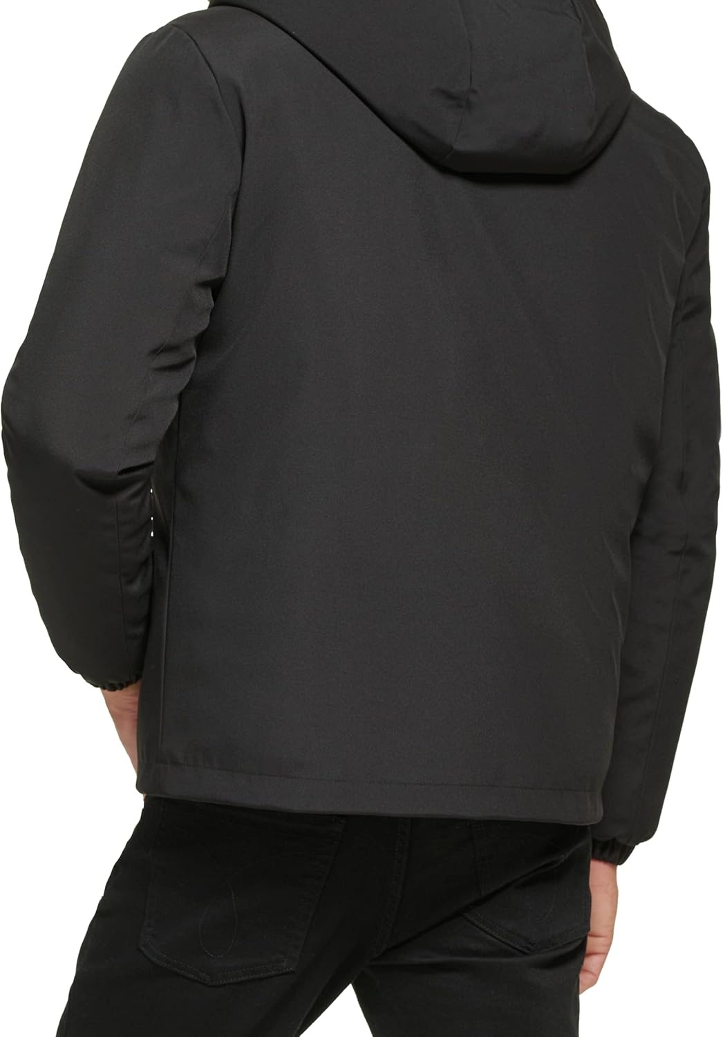 image:imageCalvin Klein Mens Hooded WindbreakerClassic Hooded Black