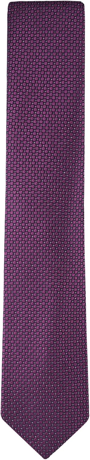 image:imageCalvin Klein Mens Micro Dot Pattern Tie Standard and Extra Long SizesBerry Micro