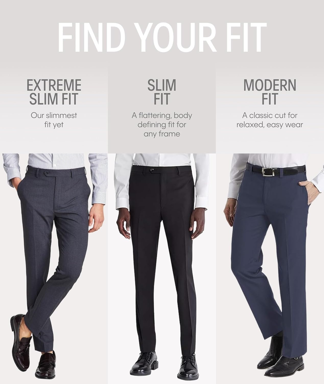 image:imageCalvin Klein Mens Modern Fit Dress Pants  Suit Pants for Men  Performance Stretch Fabric Flat Front ReadytoWear Multiple Colors  Taupe 3630