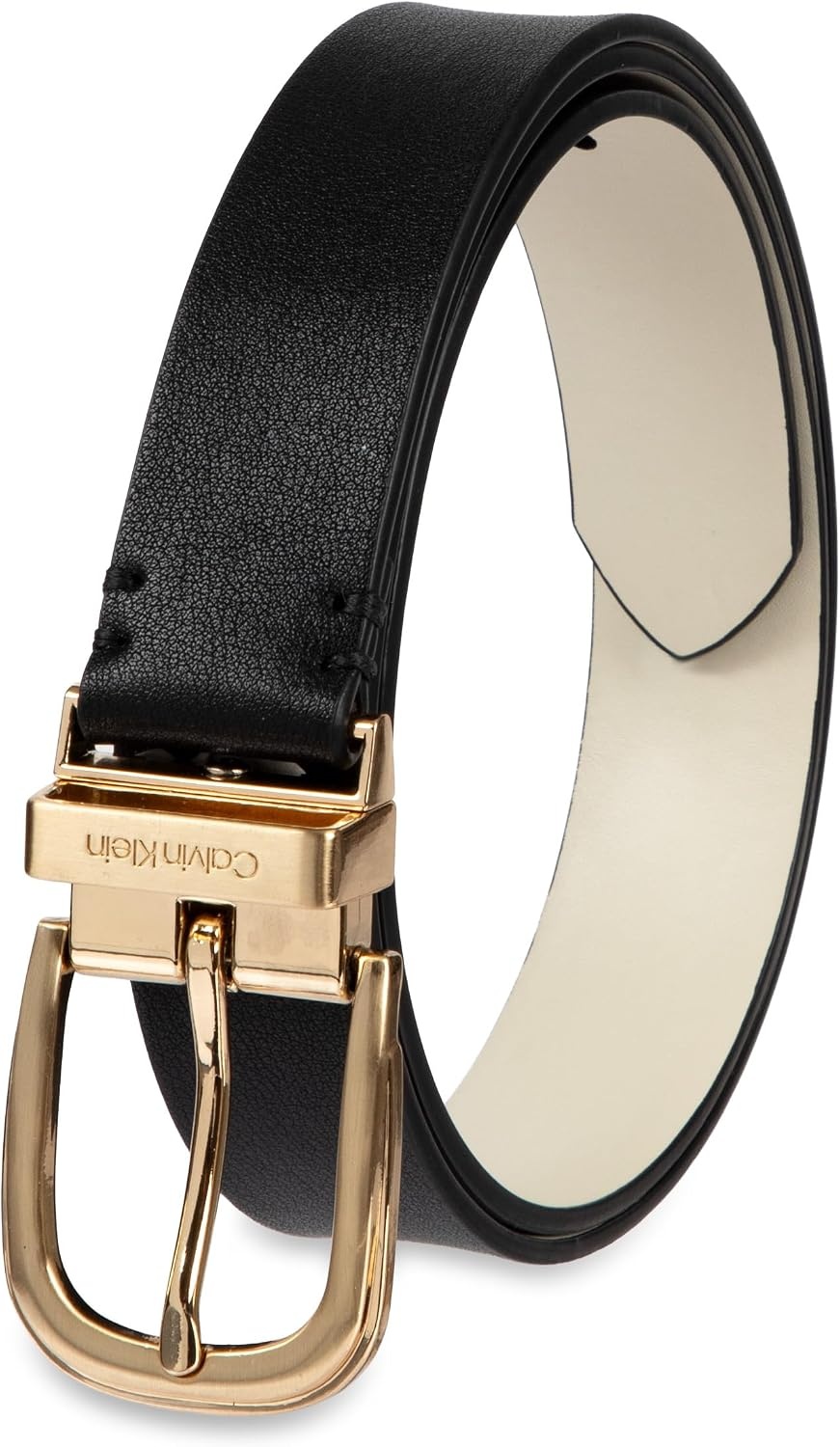 image:imageCalvin Klein Womens 2in1 Reversible Versatile Belts for Jeans Trousers and Dresses Regular and Plus SizesBlackBone