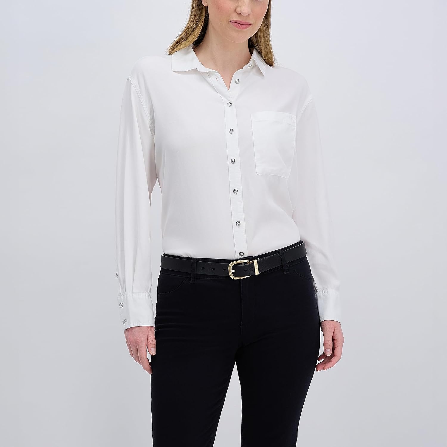 image:imageCalvin Klein Womens 2in1 Reversible Versatile Belts for Jeans Trousers and Dresses Regular and Plus SizesBlackBone
