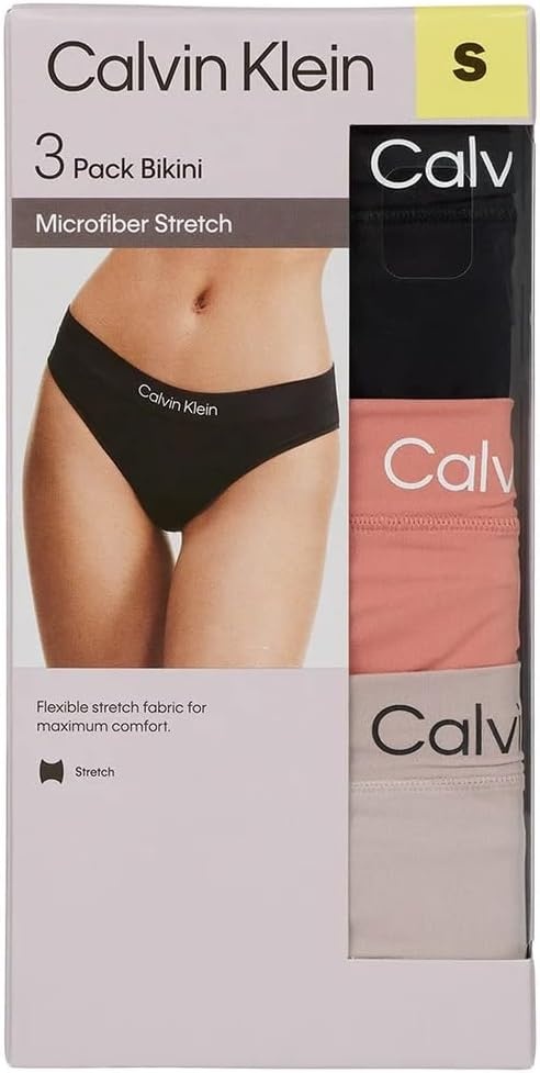 image:imageCalvin Klein Womens Bikini Panties Comfortable Fit 3Pack