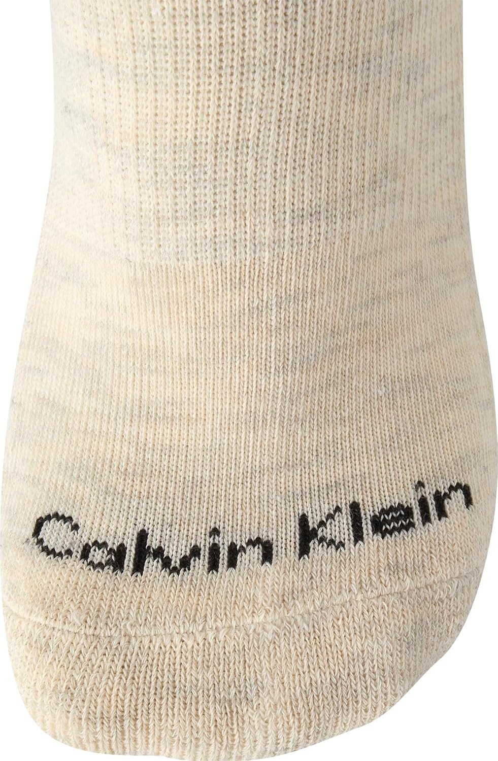image:imageCalvin Klein Womens High Quarter Socks 12 Pack Terry Cushion Breathable Athletic Crew Socks for Women Shoe Size 410Beige Assorted