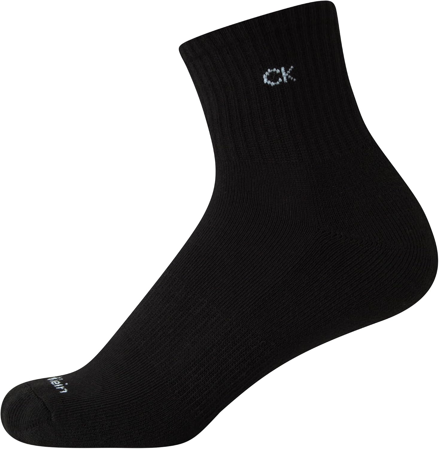 image:imageCalvin Klein Womens High Quarter Socks 12 Pack Terry Cushion Breathable Athletic Crew Socks for Women Shoe Size 410Grey Assorted