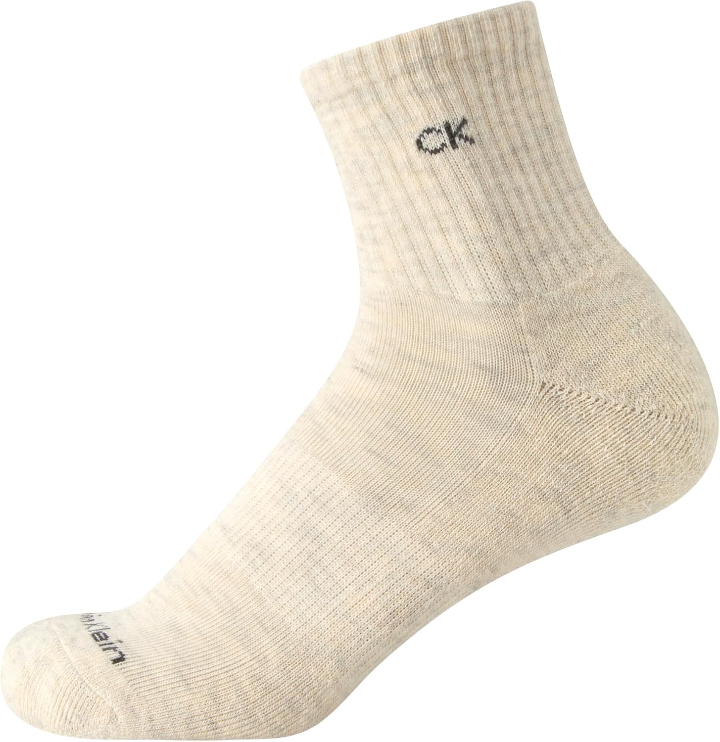 image:imageCalvin Klein Womens High Quarter Socks 12 Pack Terry Cushion Breathable Athletic Crew Socks for Women Shoe Size 410Pink Assorted